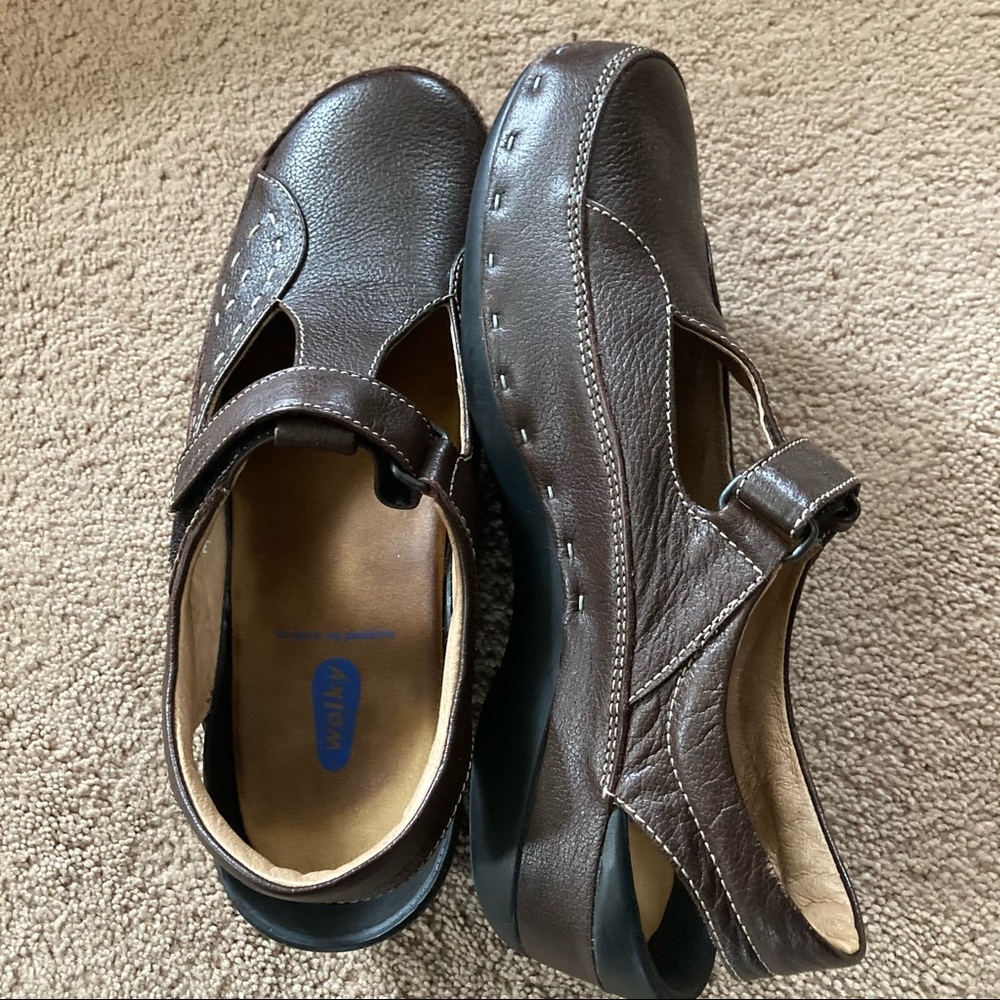 Wolky T strap Mary Janes